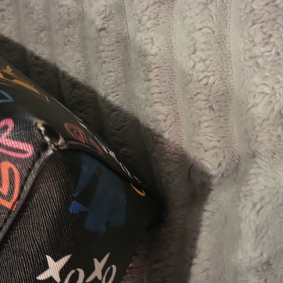 Karl Lagerfeld Black Multi Color Tote - Picture 12 of 16